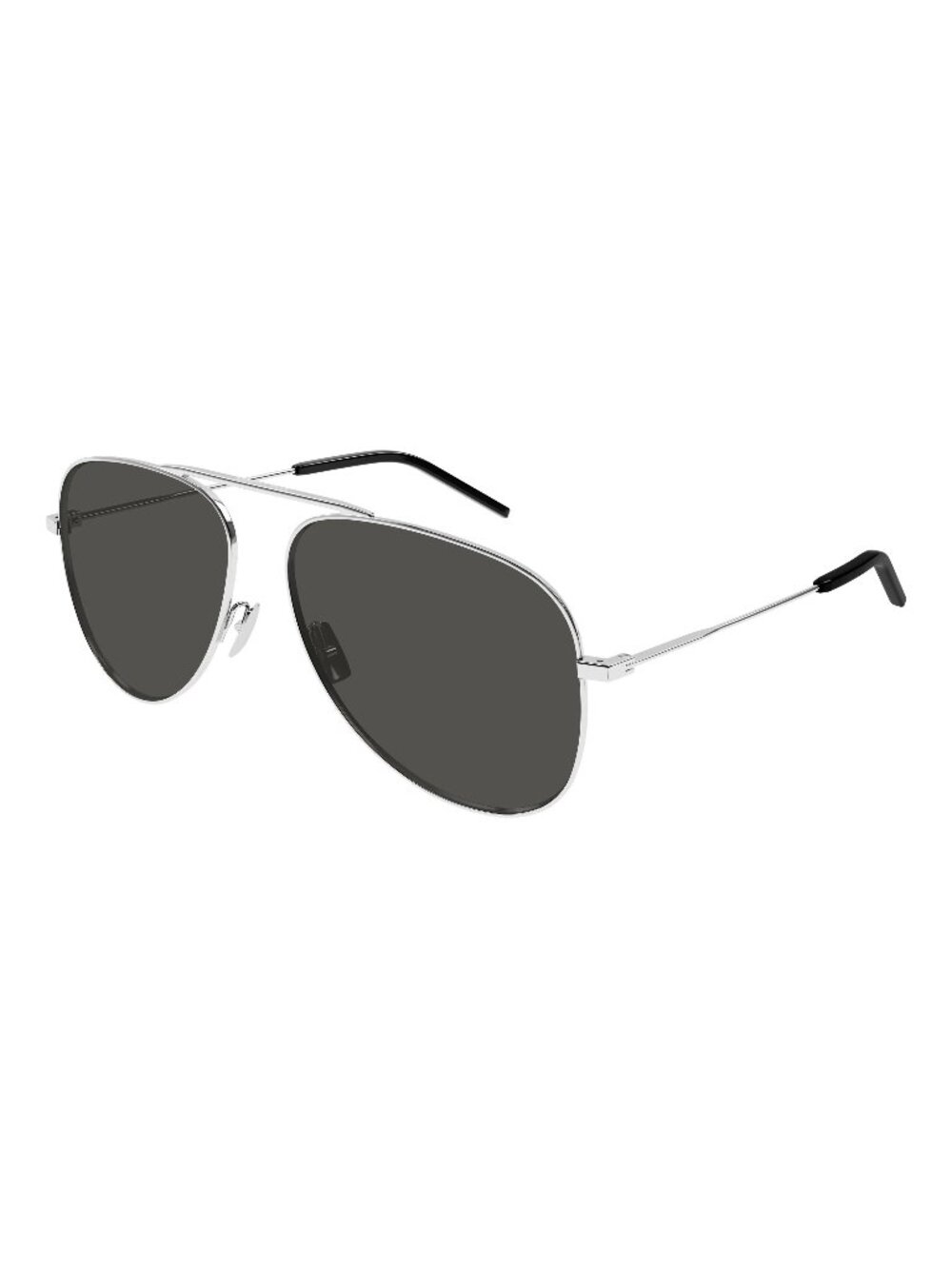 New Saint Laurent Unisex Sunglasses Silver Acetate Frame SL 800 002 59